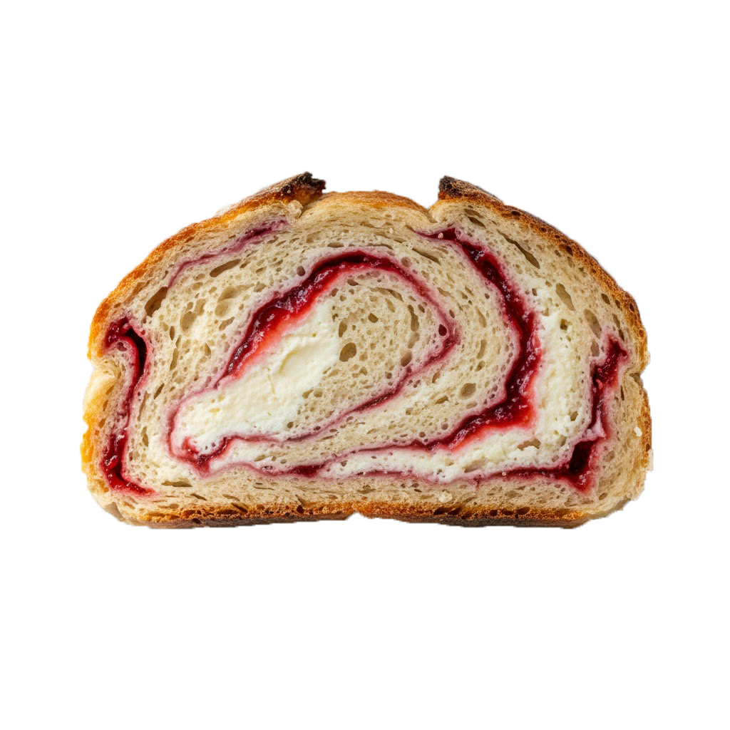 Strawberry cheesecake bread